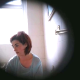 A hidden pinhole camera records a girl taking a piss and a shit while sitting on a toilet. Funny facial expressions can be seen as she strains, but plops are difficult to hear. Steam is seen floating around the room from a running shower. About 6 minutes.